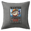 Sofa cushion Grey 50x50cm includes filling