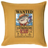 Sofa cushion YELLOW 50x50cm includes filling