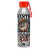Aluminum Sports Bottle 650ml – Silver with Red Cap and Silicone Strap
