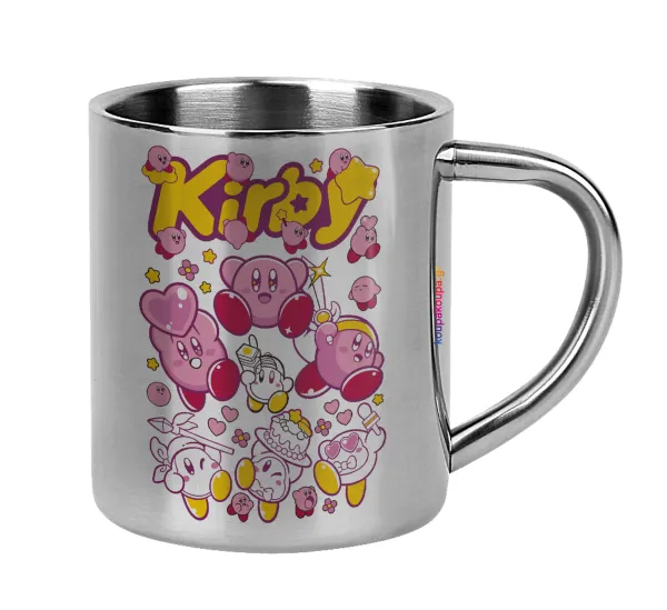 kirby — Mug Stainless steel double wall 300ml