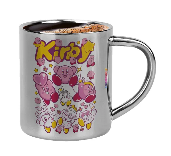kirby — Double-wall metal cup for espresso (220ml)