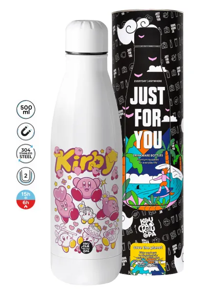 kirby — Metal mug thermos (Stainless steel), 500ml