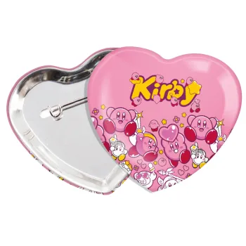 kirby, Κονκάρδα παραμάνα καρδιά (57x52mm)