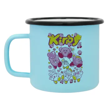 kirby, Κούπα Μεταλλική εμαγιέ ΜΑΤ σιέλ 360ml