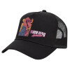 Καπέλο Trucker με Δίχτυ, Μαύρο, (ΒΑΜΒΑΚΕΡΟ, ΠΑΙΔΙΚΟ, UNISEX, ONE SIZE)