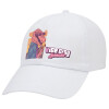 Καπέλο Ενηλίκων Baseball Λευκό 5-φύλλο (POLYESTER, ΕΝΗΛΙΚΩΝ, UNISEX, ONE SIZE)