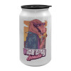 Κούπα ταξιδιού μεταλλική με καπάκι (tin-can) 500ml