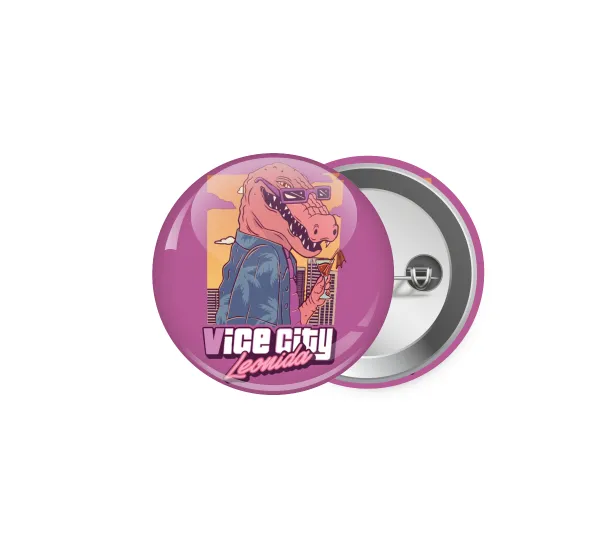 Vice City Leonida — Pin badge, 5cm