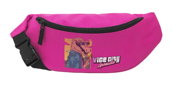 Vice City Leonida — Unisex waist bag (banana) in PINK color with 2 pockets