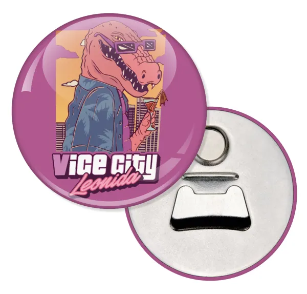 Vice City Leonida — Μαγνητάκι & Ανοιχτήρι (5.9cm)