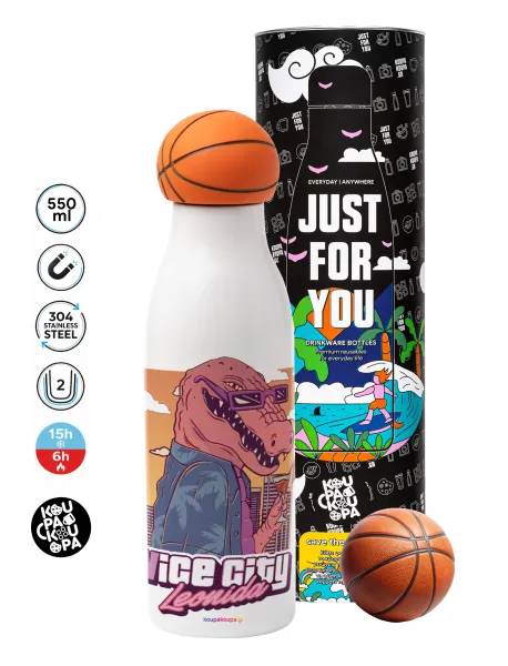Vice City Leonida — Bascetball Metal mug thermos, double wall, 550ml