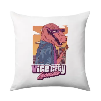 Vice City Leonida, Μαξιλάρι καναπέ 40x40cm περιέχεται το  γέμισμα