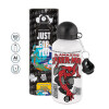 Metal water bottle, White, aluminum 500ml
