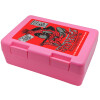 Children's cookie container PINK 185x128x65mm (BPA free plastic)