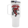 Mega Stainless steel Tumbler with lid, double wall 1,2L