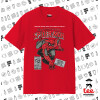 ΚΟΚΚΙΝΟ Κλασικό T-Shirt, διπλής ραφής, χωρίς πλευρικές ραφές από 100% βαμβάκι. Vegan & OEKO-TEX πιστοποιημένο.