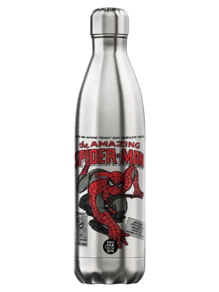 Spiderman the amazing — Inox (Stainless steel) hot metal mug, double wall, 750ml