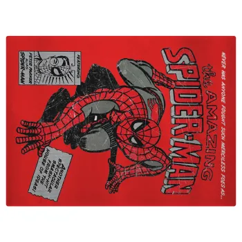 Spiderman the amazing, Επιφάνεια κοπής γυάλινη (38x28cm)