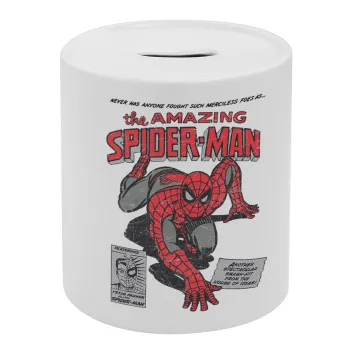 Spiderman the amazing, Κουμπαράς πορσελάνης με τάπα