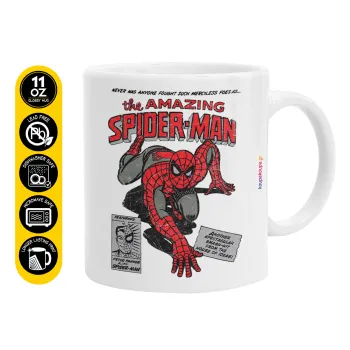Spiderman the amazing, Κούπα, κεραμική, 330ml