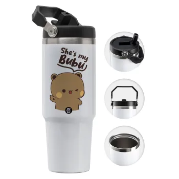 She's my Bubu, Θερμός Ανοξείδωτο 30oz με χερούλι