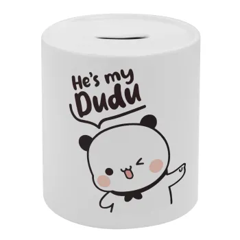 He's my Dudu, Κουμπαράς πορσελάνης με τάπα