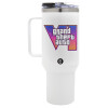 Mega Tumbler με καπάκι, διπλού τοιχώματος (θερμό) 1,2L