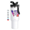 Mega Travel Mug / Κούπα Ταξιδίου, διπλού τοιχώματος (θερμό) 1,2L