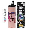 Tumbler ποτήρι θερμό ΡΟΖ από ανοξείδωτο ατσάλι 600ml
