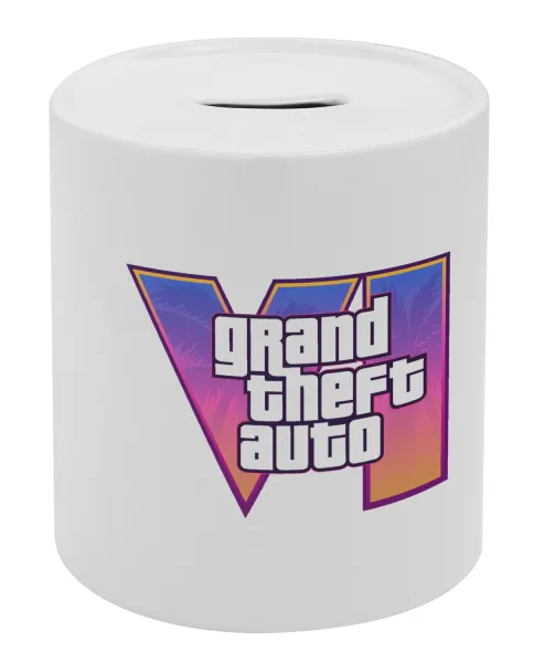 GTA VI — Porcelain money box with stopper