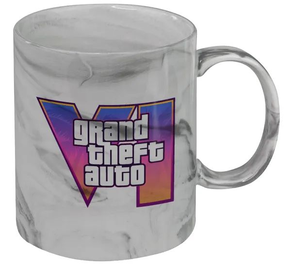 GTA VI — Mug ceramic marble style, 330ml