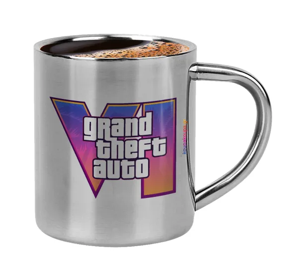GTA VI — Κουπάκι μεταλλικό διπλού τοιχώματος για espresso (220ml)
