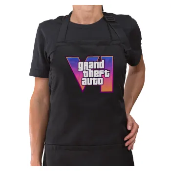 GTA VI, Μαύρη Ποδιά μαγειρικής Σεφ ολόσωμη με τσέπες (ΕΝΗΛΙΚΩΝ)
