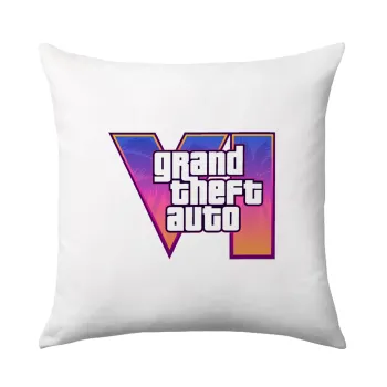 GTA VI, Μαξιλάρι καναπέ 40x40cm περιέχεται το  γέμισμα