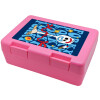 Children's cookie container PINK 185x128x65mm (BPA free plastic)