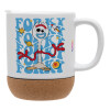 Ceramic coffee mug Cork (MAT), 330ml