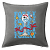 Sofa cushion Grey 50x50cm includes filling