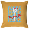 Sofa cushion YELLOW 50x50cm includes filling