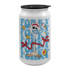 Κούπα ταξιδιού μεταλλική με καπάκι (tin-can) 500ml