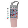 PINK Travel Tumbler with Handle 890ml