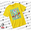 yellow childrens T-Shirt made of 100% cotton, for every day. Vegan & OEKO-TEX certified.