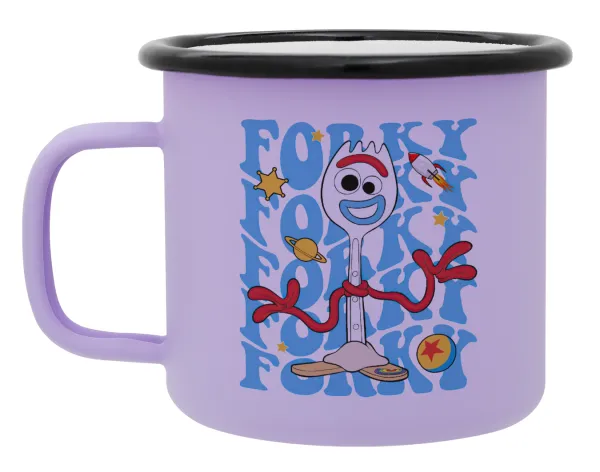 Forky — Κούπα Μεταλλική εμαγιέ ΜΑΤ Light Pastel Purple 360ml