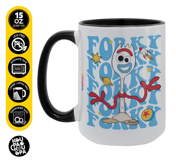 Forky — Mega 15oz Μαύρη