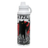 1L Stainless Steel Thermal Bottle with Phone Holder & Double Wall Insulation