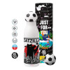 Soccer Metal mug thermos, double wall, 550ml