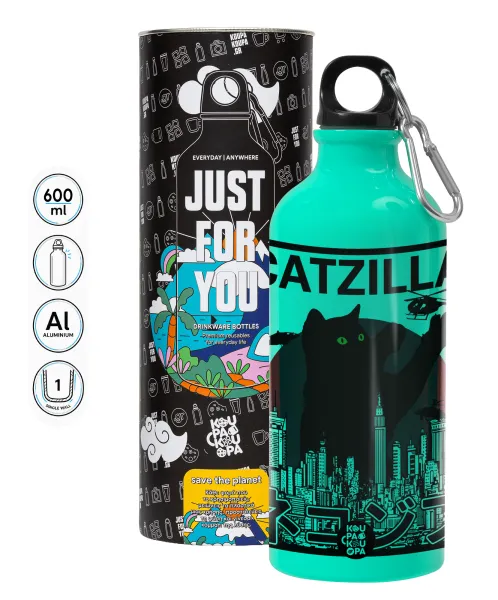 Black Cat — Water bottle 600ml
