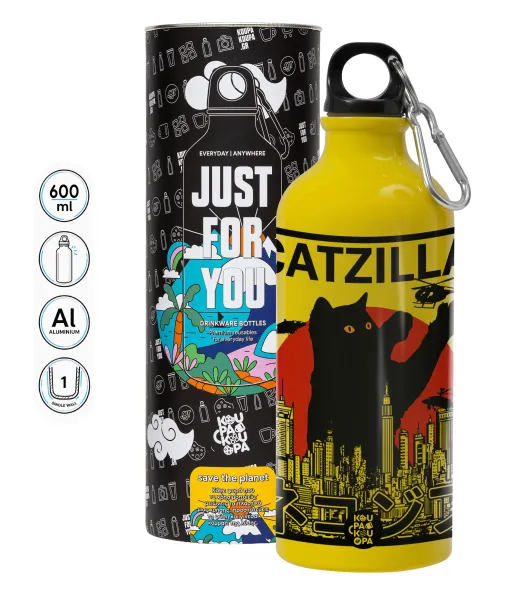 CATZILLA — Παγούρι νερού 600ml