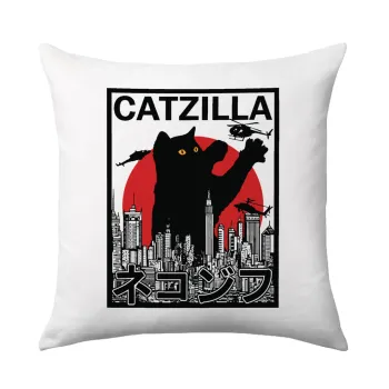CATZILLA, Μαξιλάρι καναπέ 40x40cm περιέχεται το  γέμισμα