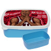 ΜΠΛΕ παιδικό δοχείο φαγητού (lunchbox) πλαστικό (BPA-FREE) Lunch Βox M18 x Π13 x Υ6cm