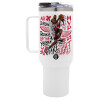 Mega Tumbler με καπάκι, διπλού τοιχώματος (θερμό) 1,2L